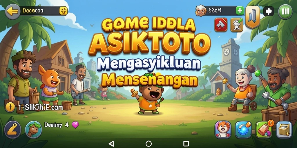 Tampilan gameplay ASIKTOTO yang seru dan mendebarkan.