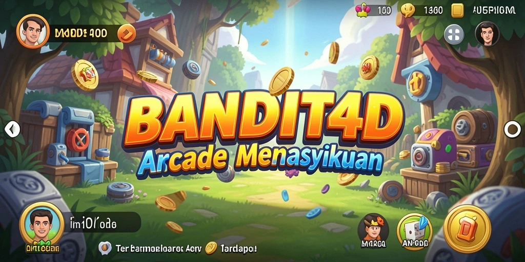 Tangkapan layar menunjukkan gameplay BANDIT4D yang seru dan penuh warna.