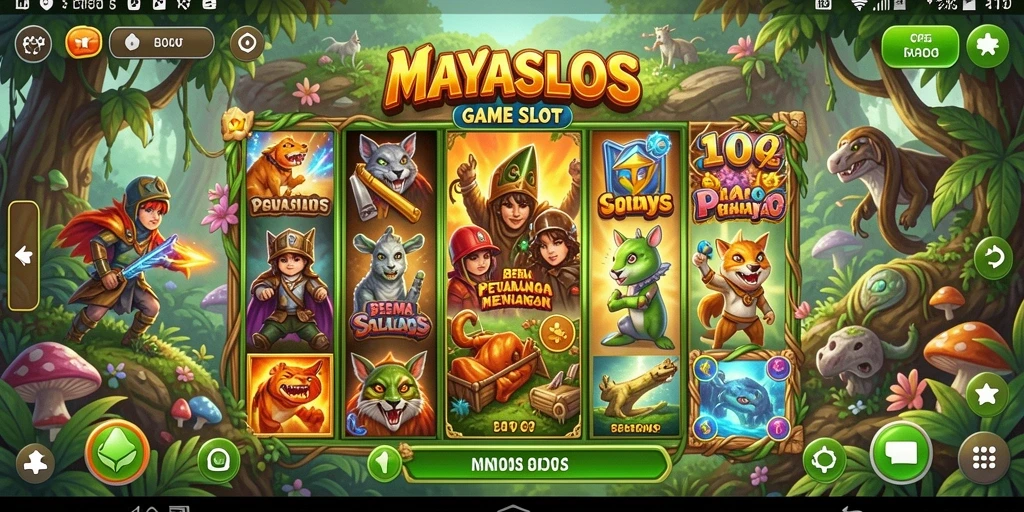 Menampilkan gameplay seru dengan tema slot yang beragam.