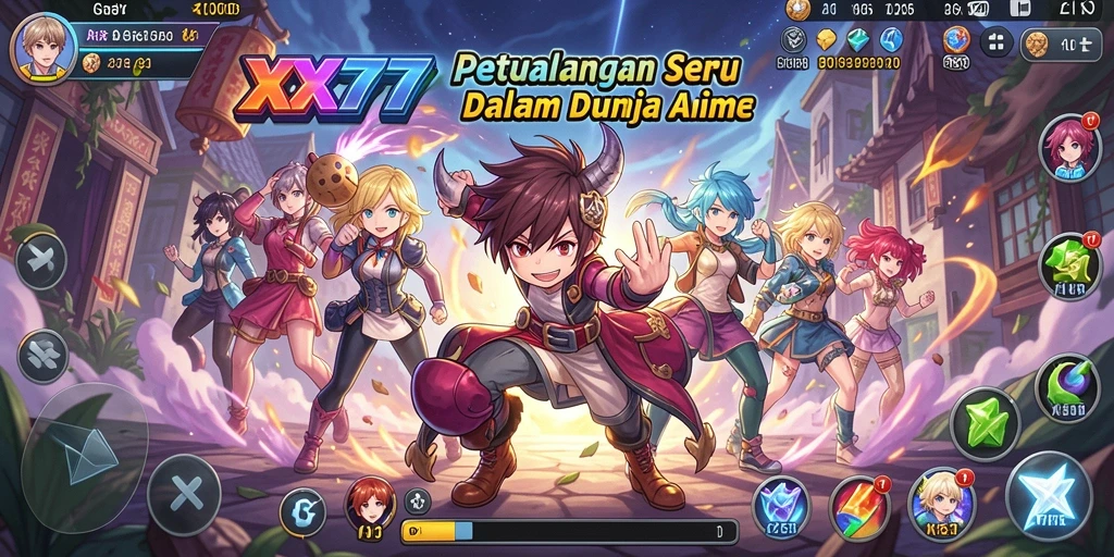 Tampilan gameplay XXX777 yang seru dan penuh warna.